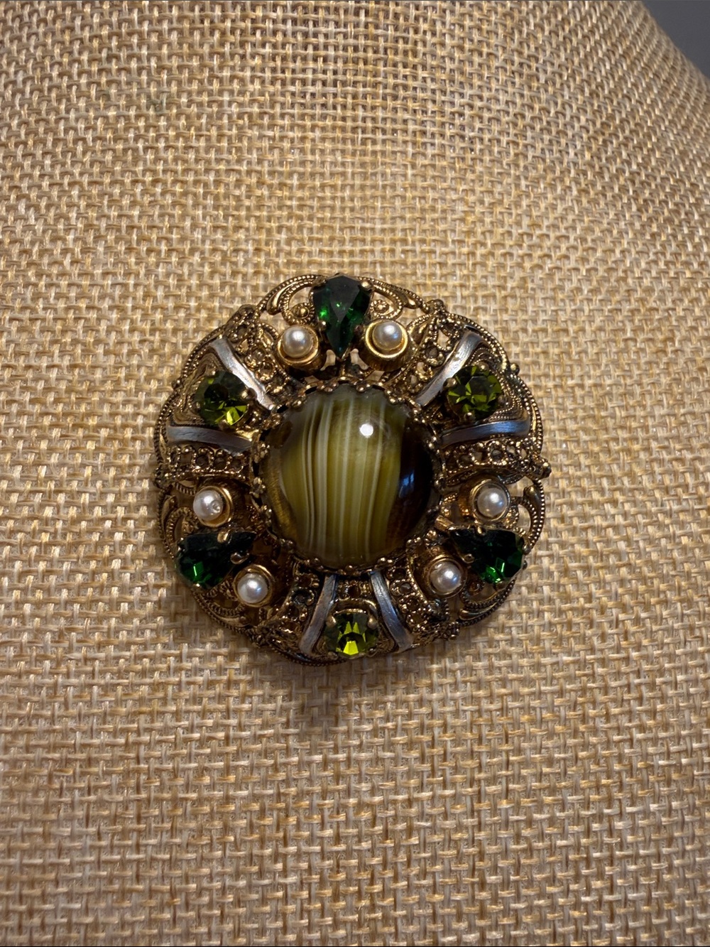 Western Germany Brooch Vintage